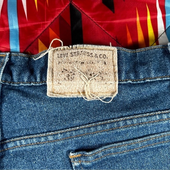 Vintage Levi's Signature Series Jeans Mens 42x32 Blue Flex Stretch Denim Pants - Picture 6 of 11